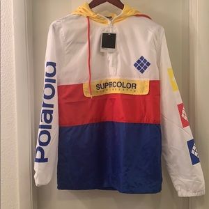 Polaroid Supercolor Windbreaker Hoodie
